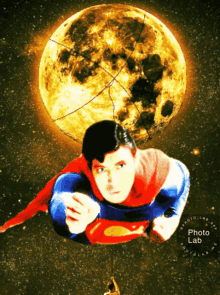 Superman Fly GIF - Superman Fly Outer Space GIFs