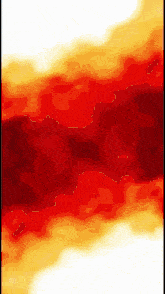 a red and yellow background with a few white lines