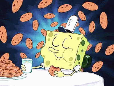 Cookies Spongebob GIF - Cookies Spongebob Cookies And Milk GIFs