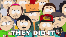 They Did It South Park GIF - They Did It South Park S5e2 GIFs