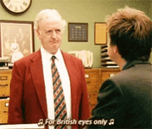 For British Eyes Only Arrested Development GIF - For British Eyes Only Arrested Development Stern GIFs