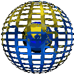 Earth Globe Sticker - Earth Globe Spin Stickers