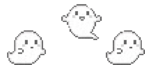 Cute Ghost Cute Sticker - Cute Ghost Cute Pixel Stickers