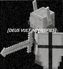 Minecraft Crusade GIF - Minecraft Crusade Deus Vult GIFs