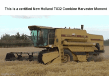 Combine Harvester New Holland GIF - Combine Harvester New Holland Tx32 GIFs