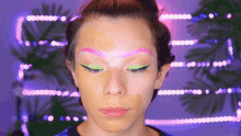foundation darker shade of foundation makeup tutorial neon makeup boxy charm