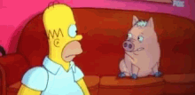 Homer Pig GIF - Homer Pig The Simpsons GIFs