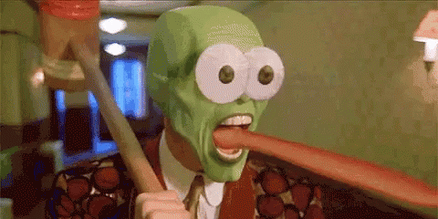 The Mask Excited GIF – The Mask Excited Shocked – discover and share GIFs
