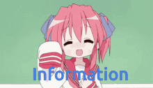 Information Anime GIF - Information Anime Lucky Stars GIFs