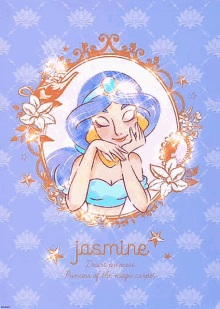 jasmine princess jasmine stars glitter magic
