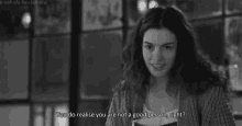 Anne Hathaway Youre Not A Good Person GIF - Anne Hathaway Youre Not A Good Person GIFs