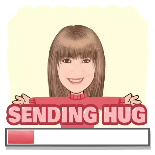 Hugs Sending Hugs Sticker - Hugs Sending Hugs Giving Hugs Stickers