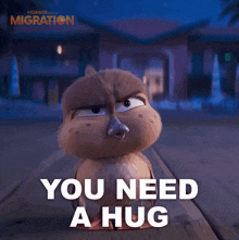 You Need A Hug Gwen Mallard GIF - You Need A Hug Gwen Mallard Migration GIFs
