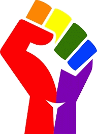 Rainbow Fist Transparent Hand Sticker - Rainbow Fist Transparent Hand Fist Stickers