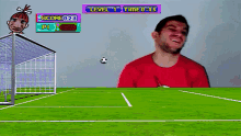 Playing Soccer Rerez GIF - Playing Soccer Rerez Using Head To Hit Ball GIFs