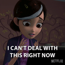 I Can'T Deal With This Right Now Claire Nunez GIF - I Can'T Deal With This Right Now Claire Nunez Trollhunters Tales Of Arcadia GIFs