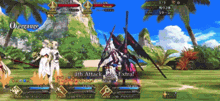 Faerie Knight Lancelot Melusine GIF - Faerie Knight Lancelot Melusine Laser Beam Attack GIFs