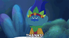 Thanks Branch GIF - Thanks Branch The Trolls Beat Goes On GIFs