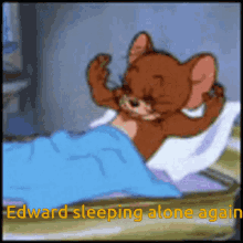 Edward Sleeping Alone Again GIF - Edward Sleeping Alone Again GIFs