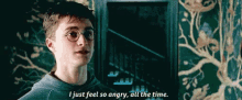 I Just Feel Angry All The Time GIF - I Just Feel Angry All The Time Daniel Radcliff GIFs
