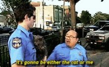 Iasip Its Gonna Be E Ither The Cat Or Me GIF - Iasip Its Gonna Be E Ither The Cat Or Me Cat GIFs