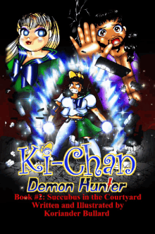 Ki Chan Demon Hunter Book GIF - Ki Chan Demon Hunter Book Mindy GIFs