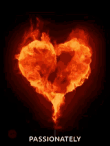 Love You Burning GIF - Love You Burning In Flames GIFs