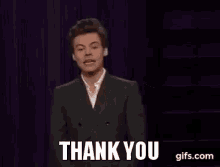 Harry Styles Thank You GIF - Harry Styles Thank You Smile GIFs