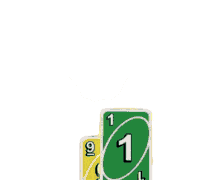 uno mattel163games play green1card last card one card left