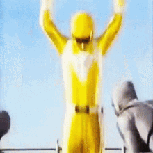 Power Rangers Yellow Ninja GIF - Power Rangers Yellow Ninja Yellow Ranger GIFs