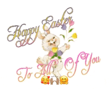 Happy Easter To All Of You Easter Eggs GIF - Happy Easter To All Of You Happy Easter Easter Eggs GIFs