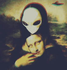 Monalisa Alien GIF - Monalisa Alien Dank GIFs
