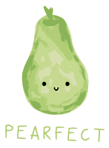 perfect kawanimals pear cute adorable
