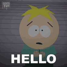 Hello Butters Stotch GIF