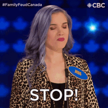 Stop Family Feud Canada GIF - Stop Family Feud Canada Halt GIFs