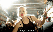 Gwen Stefani Are You Insane GIF - Gwen Stefani Are You Insane Are You Crazy GIFs