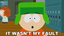 It Wasnt My Fault Kyle Broflovski GIF - It Wasnt My Fault Kyle Broflovski South Park World Privacy Tour GIFs