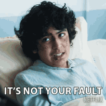 Its Not Your Fault Eugene Ottinger GIF - Its Not Your Fault Eugene Ottinger Wednesday GIFs