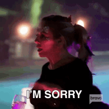 M Sorry Real Housewives Of New York GIF - M Sorry Real Housewives Of New York I Apologize GIFs