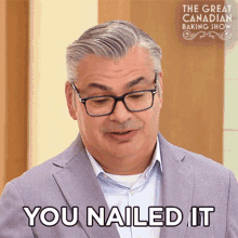 You Nailed It The Great Canadian Baking Show GIF - You Nailed It The Great Canadian Baking Show Gcbs GIFs