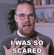 I Was So Scared Gregory Brown GIF - I Was So Scared Gregory Brown Asapscience GIFs