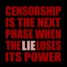 Censorship Lie GIF - Censorship Lie Communist GIFs