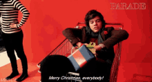 Christmas Harry Styles GIF - Christmas Harry Styles One Direction GIFs