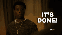 Its Done Its Over Bobby Brown GIF - Its Done Its Over Bobby Brown The Bobby Brown Story GIFs