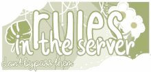 Paradise Server Rules GIF - Paradise Server Rules GIFs