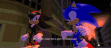 Sonic The Hedgehog Shadow The Hedgehog GIF - Sonic The Hedgehog Shadow The Hedgehog GIFs