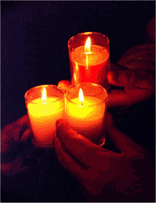 Candle In Hands Candle GIF