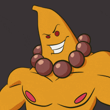 Bananaman Pecs GIF