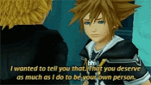 Kingdom Hearts Sora GIF - Kingdom Hearts Sora Advice GIFs