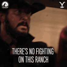 Theres No Fighting On This Ranch Rip Wheeler GIF - Theres No Fighting On This Ranch Rip Wheeler Cole Hauser GIFs
